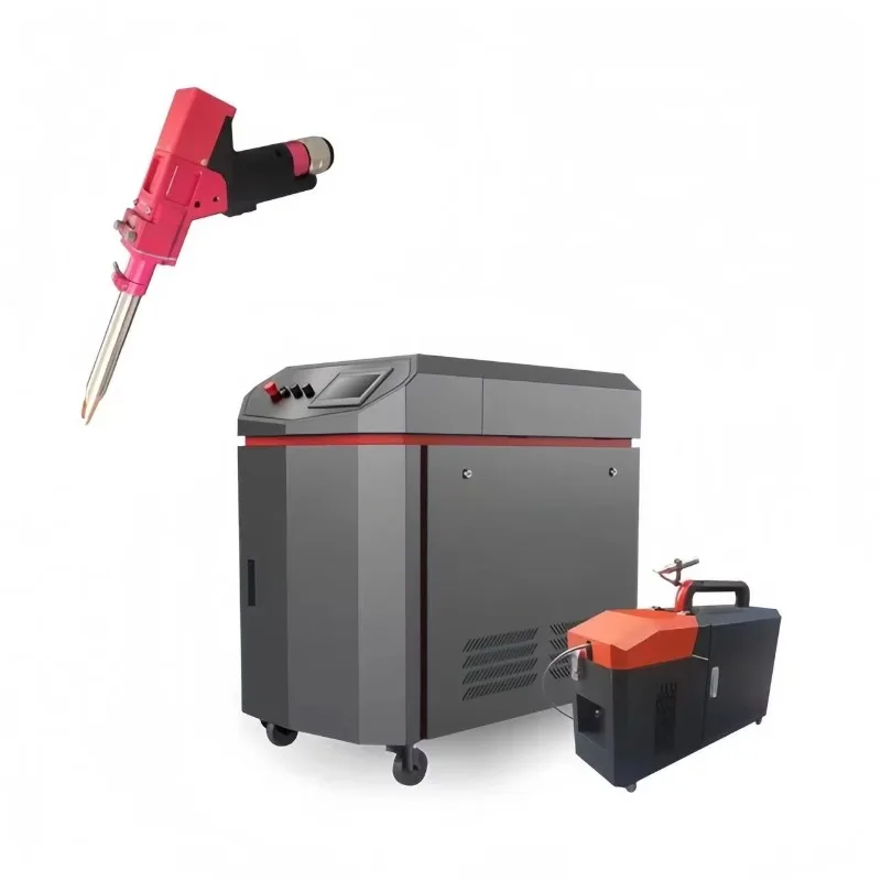 [Best verkochte] Industriële draagbare vezelstraallasmachine met veiligheidsbescherming Eenvoudig te bedienen straalbron