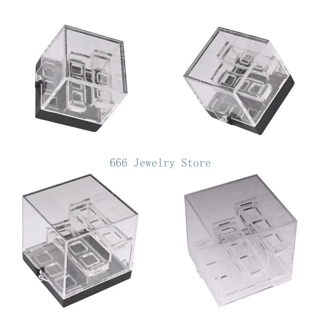 

F2TD Multipurpose Dustproof Crystal Storage Case Portable for Geologists and Jewelry Designers Showcasing Natural Beauty