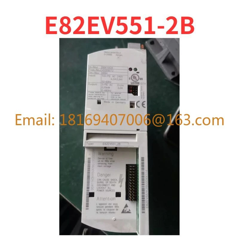 

б/у инвертор E82EV551-2B, хорошо работает хорошо протестирован и быстро отправлено.