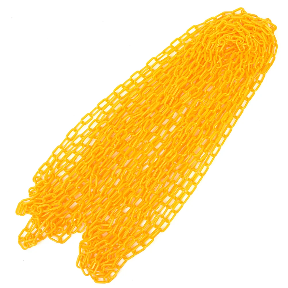 Isolation Chain Yellow Safety Crowd Control Indoor for Caution Security Plastic