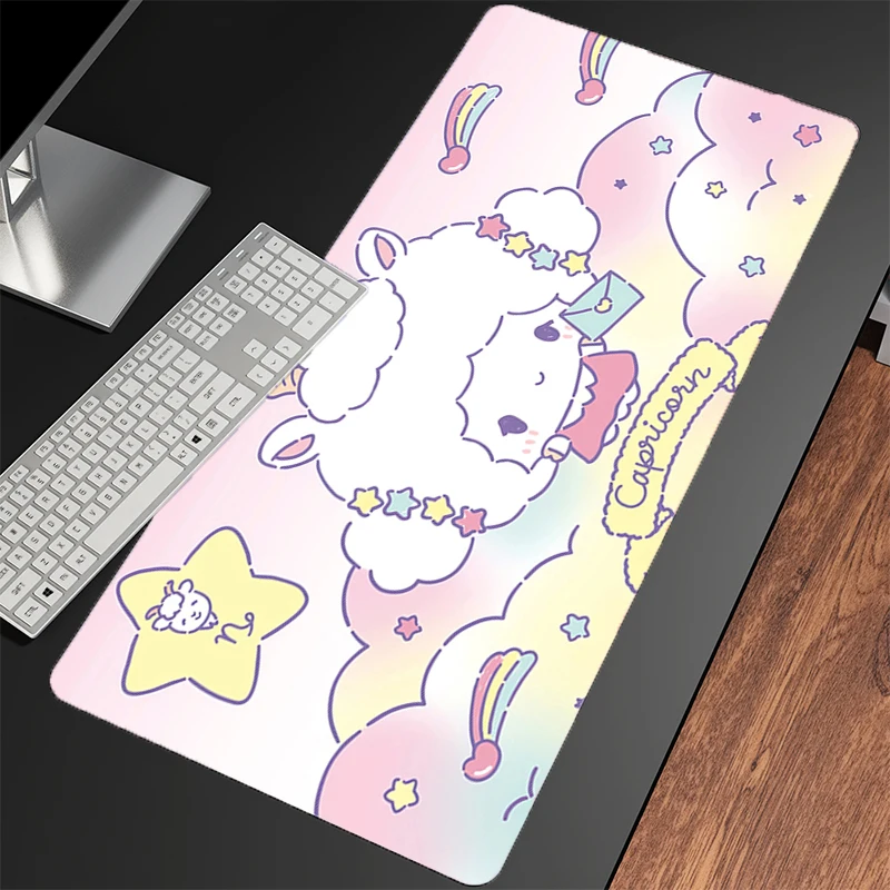 애니메이션 게임 스피드 마우스 패드 Cogimyun 특별히 설계된 대형 XXL 게이머 캐비닛 마우스 매트 키보드 마우스 패드 컴퓨터 책상 매트