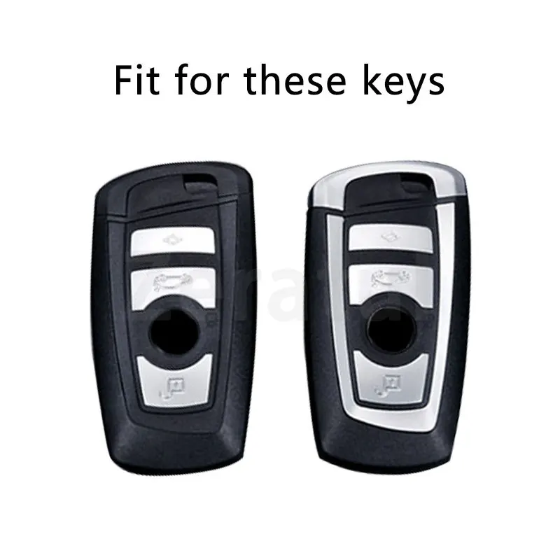 TPU Leather Car Key Case Cover Shell Fob Protector For BMW 1 2 3 4 5 6 7 Series X1 X3 X4 X5 X6 F30 F34 F10 F07 F20 G30 F15 F16