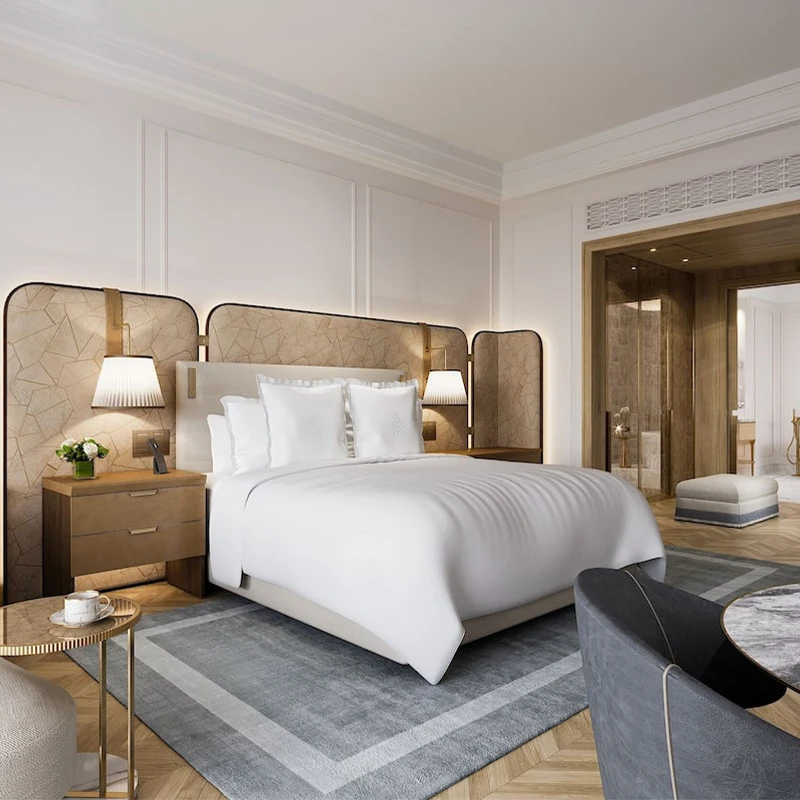 

!@3 4 5 Star Hotel Furniture Manufacturer Luxury Hotel Bedroom Sets for Sale