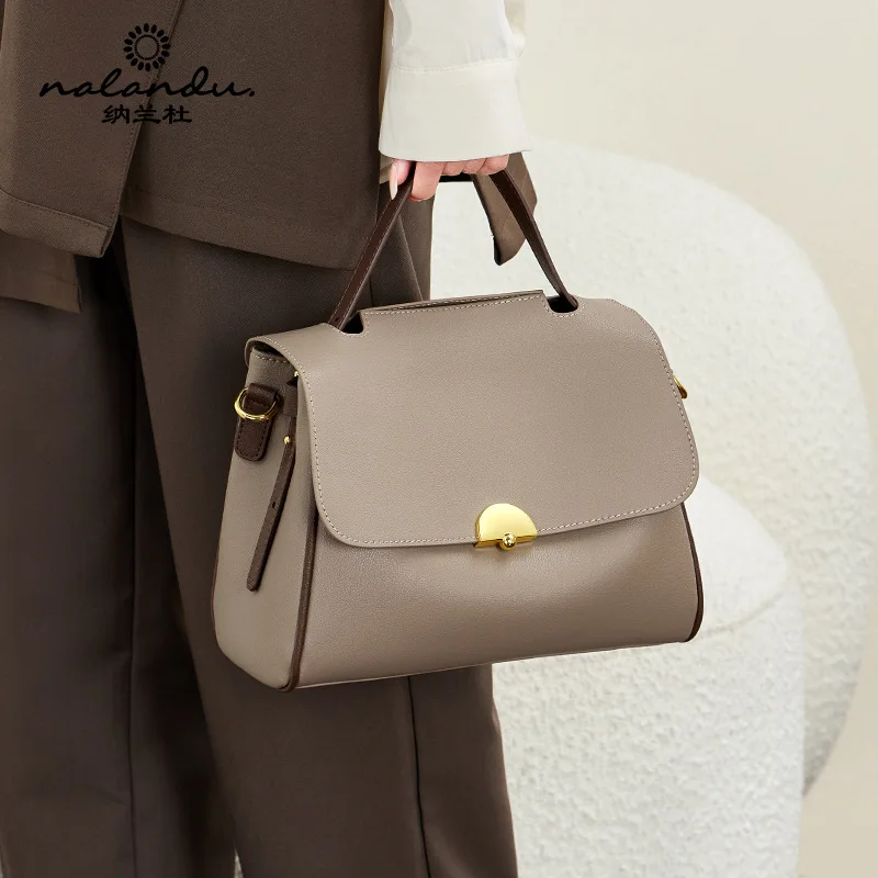 New Women Leather Large-capacity Fashion Shoulder Bag High-quality Versatile Temperament Handbag