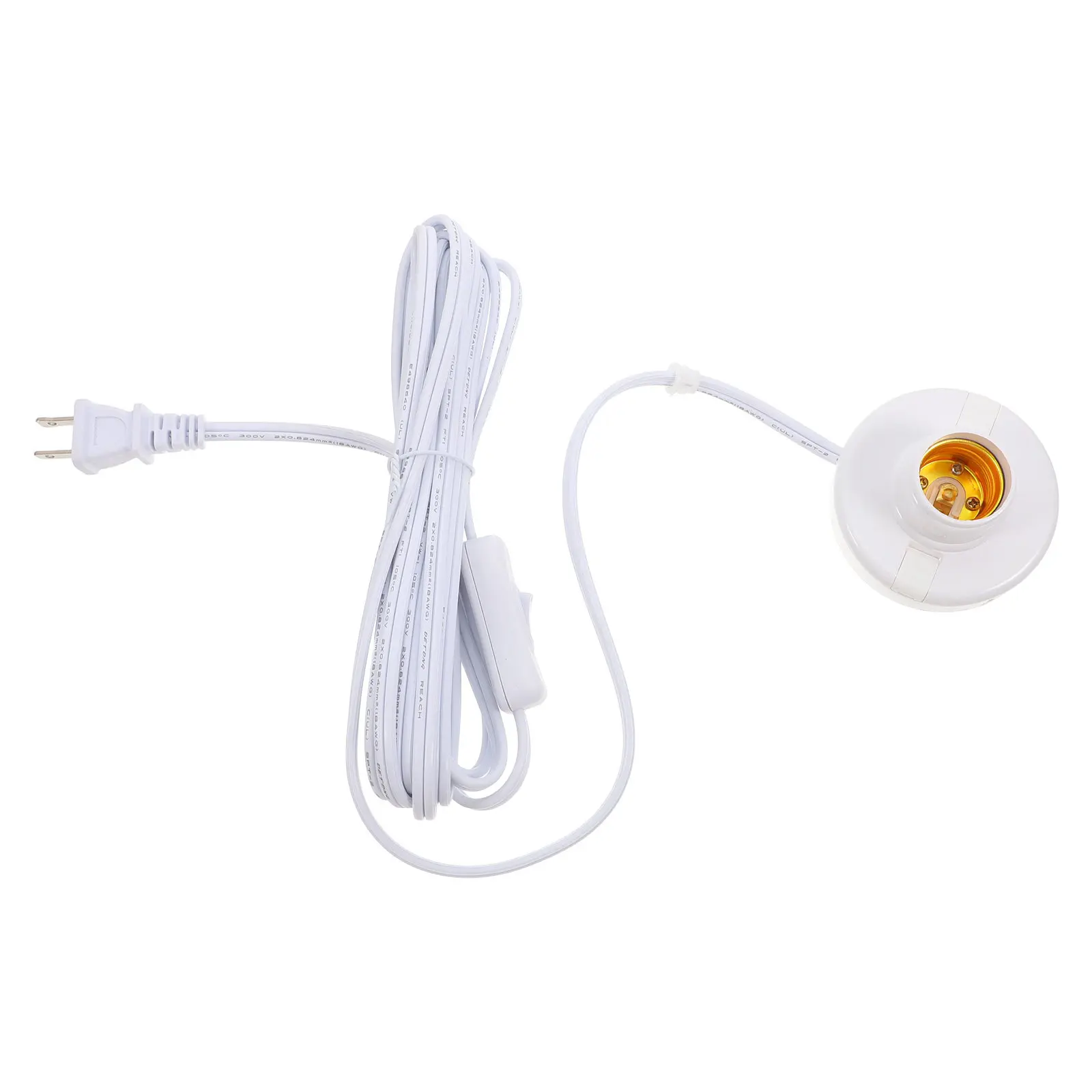 

Light Socket Cord E27 Lamp Base Plug for DIY Hanging Lantern Extension Light Bulb Pendant Adapter Socket Switch Lamp Holder