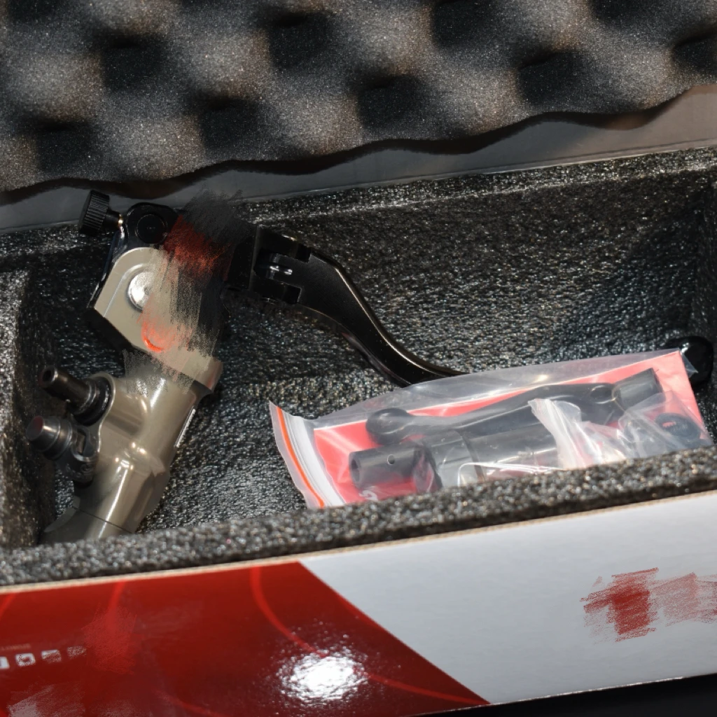 

GP Brake Push-to-Pump Adjustable Front Brake for 19RCSC Street Electric Motorcycles and Sportbike Mods