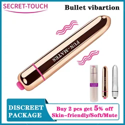 16 Mode Bullet Dildo Vibrators For Women Wearable Water Proof Mini Vibrator Anal Plug For Man With Battery Clitoral Stimulation