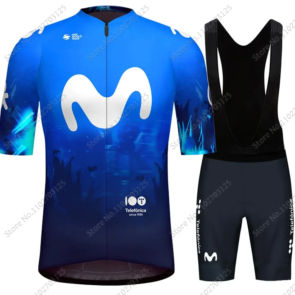 M Cycling Jersey 2024 Pro team Cycling Jersey Set Short Sleeve Clothing Bike Shirt Suit Bicycle Bib Shorts MTB Maillot Ropa