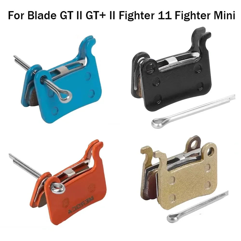 Resin Semimetallic Brake Pads Kickscooter Accessories For Blade GT II GT+ II Fighter 11 Fighter Mini Electric Scooter Replace