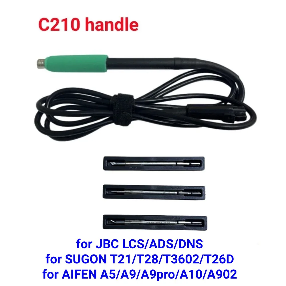 Imagem -02 - Dicas de Controle de Temperatura C210 Compatível para Jbc Lcs Ads Dff Sugon T21 T28 T3602 T26 T26d para Aifen a5 a9 A9pro A10 A902