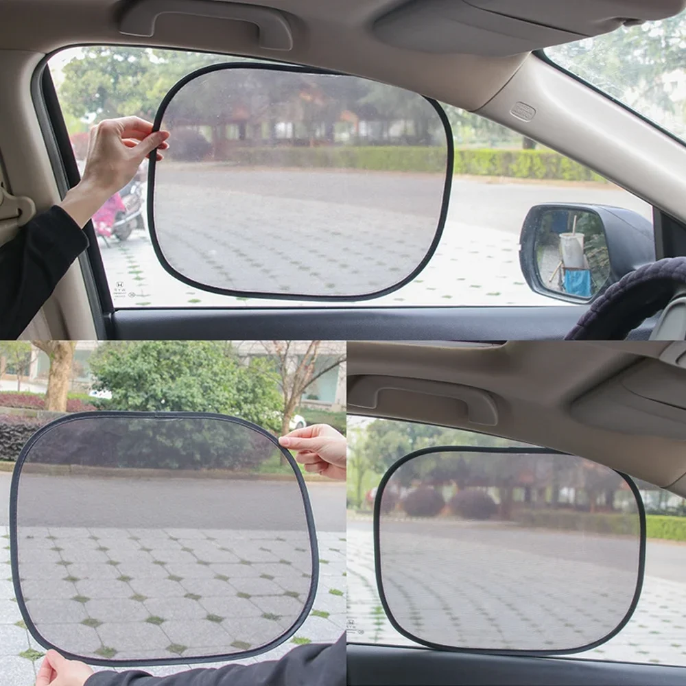 Black Mesh Sunshade Rear Window Side Shield Mesh Sunshade Shields Indoor Ultraviolet Rays