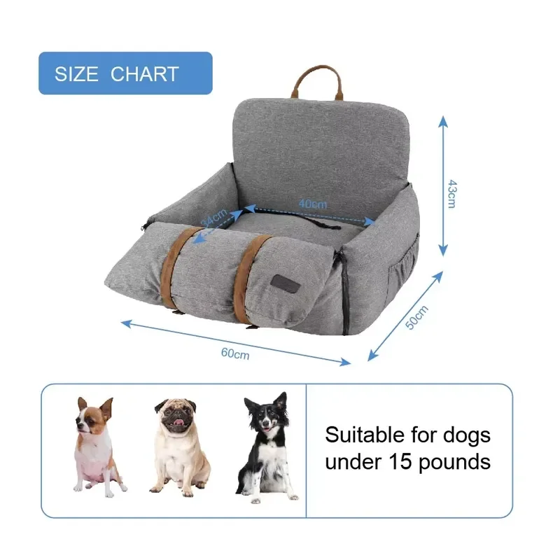 best-seller-portable-pet-dog-car-seat-waterproof-dog-car-seat-booster-washable-car-seat-for-dogs-asiento-de-coche-para-perro