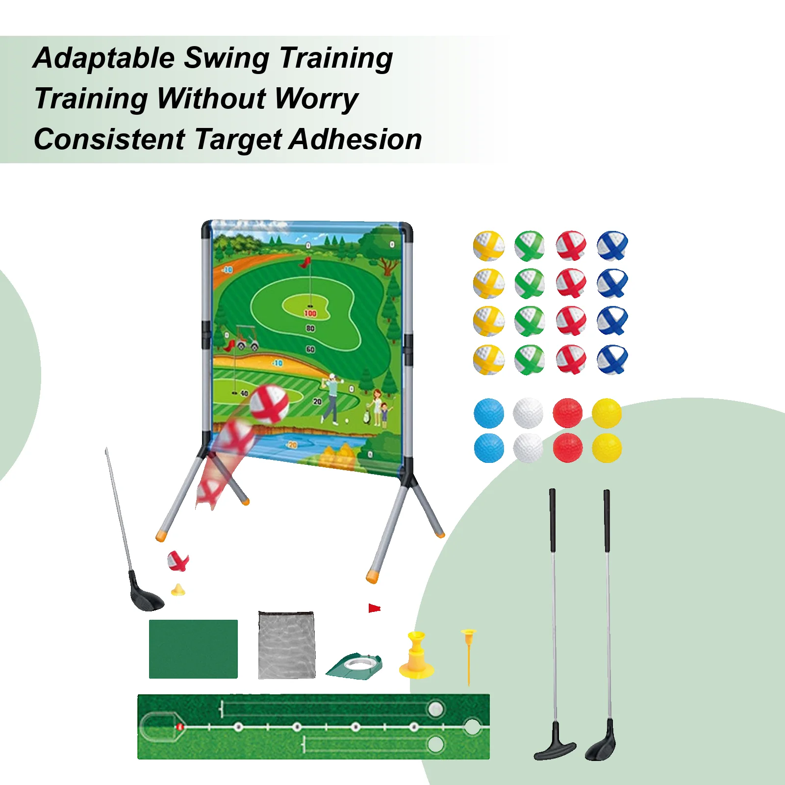 تقطيع الجولف - ملحقات الدورة التدريب المساعدة في تدريب الجولف للعائلة للرجال والنساء والفتيات والشباب والمراهقين والرياضيين #1