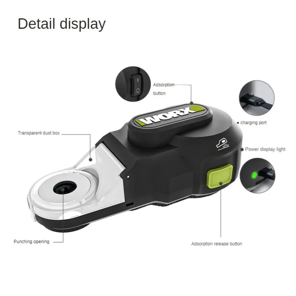 Worx-أداة زينة مجموعة مع بت صندوق فراغ ، ثقب و تويست الحفر للنجارين و الكهربائيين ، WA1602 ، WA1626 ، WA1620 ، WA1149