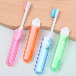 10pcs Travel Portable Folding Toothbrush Super Soft Bristle Toothbrush Fold Camping Hiking Outdoor Easy To Take Teethbrush