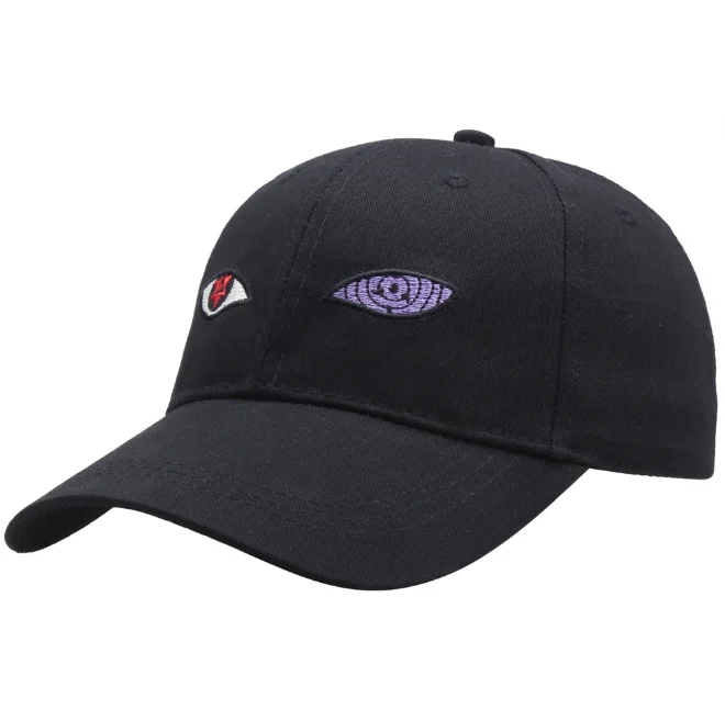 Unisex Embroidered Baseball Hat Adjustable Sun Visor Hat Uzumaki Akatsuki Duck Tongue Anime Cosplay