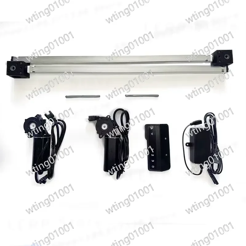 for Electric Linear Actuator 24V Telescopic Stroke Heavy Duty Aluminum Profile DIY Height Adjustable Study Desk Lifting