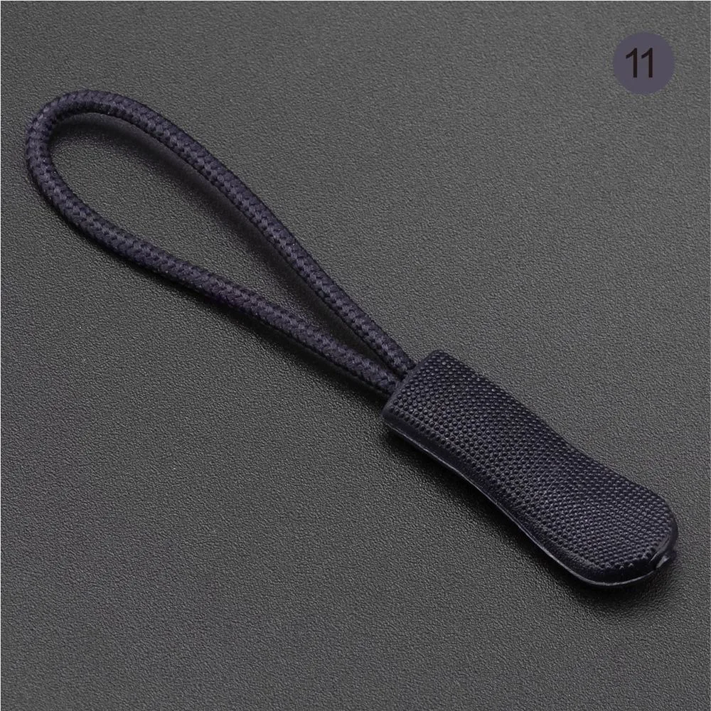 

Backpack Replacement Tent End Fit Puller Tag Rope Fixer Zip Cord Zipper Ropes Zipper Buckle Zipper Puller