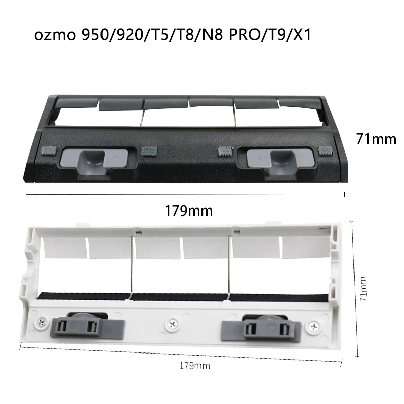 Für ecovacs deebot t10 x1 t10 turbo x1 omni ersatzteile staubsauger hauptseiten bürste hepa filter staubbeutel lappen haushalts geräte