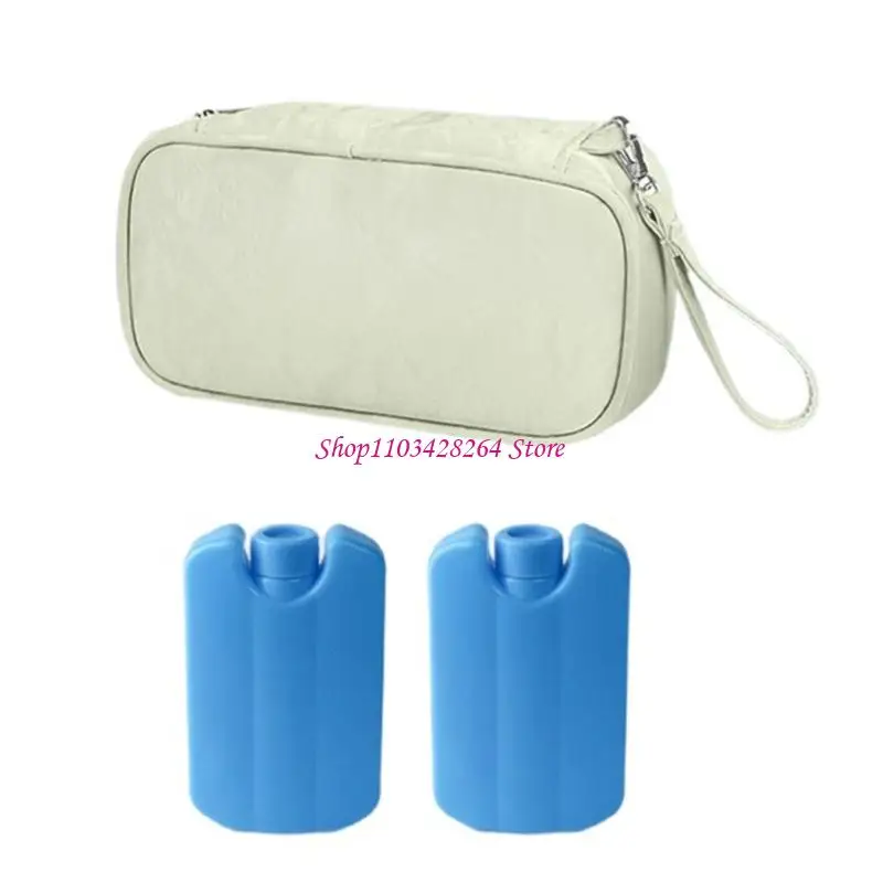  Insulated Bag with Empty Ice Pack Capacious Compartment