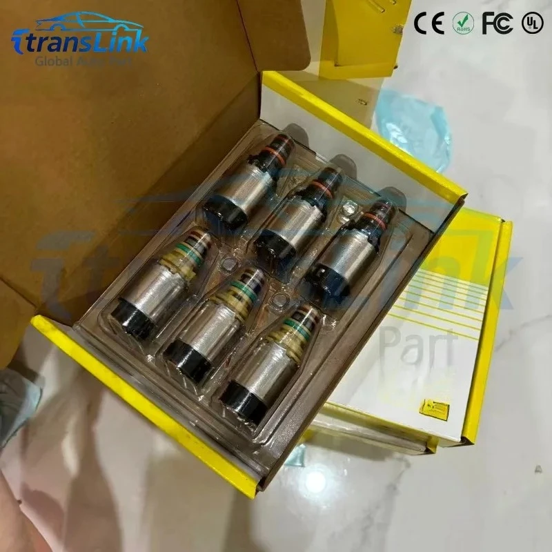Kit de solenoides de transmisión original nuevo 6T30 6T40 6T45 6T5 para Chevrolet Cruze Transmisión Automática 6T30E 6T40E 6T45E 6T50E