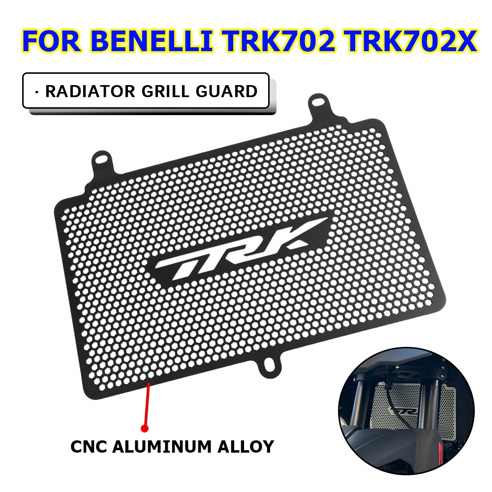 TRK 702X Motorcycle Accessories Radiator Grille Guard Water Tank Cooler Protection FOR BENELLI TRK702 X TRK702X TRK 702 X 2024