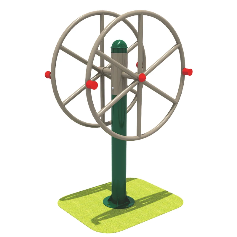 Durable Eco-Friendly Cyclone Wheel Outdoor Fitness Equipment for Middle-Aged & Elderly People's Exercise