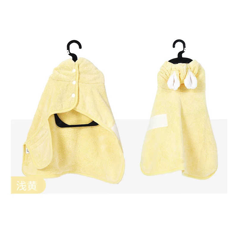 

Pet clothing wholesale: bathrobe, absorbent towel, super absorbent bath towel, universal for cats and dogs, dog bathing clothes