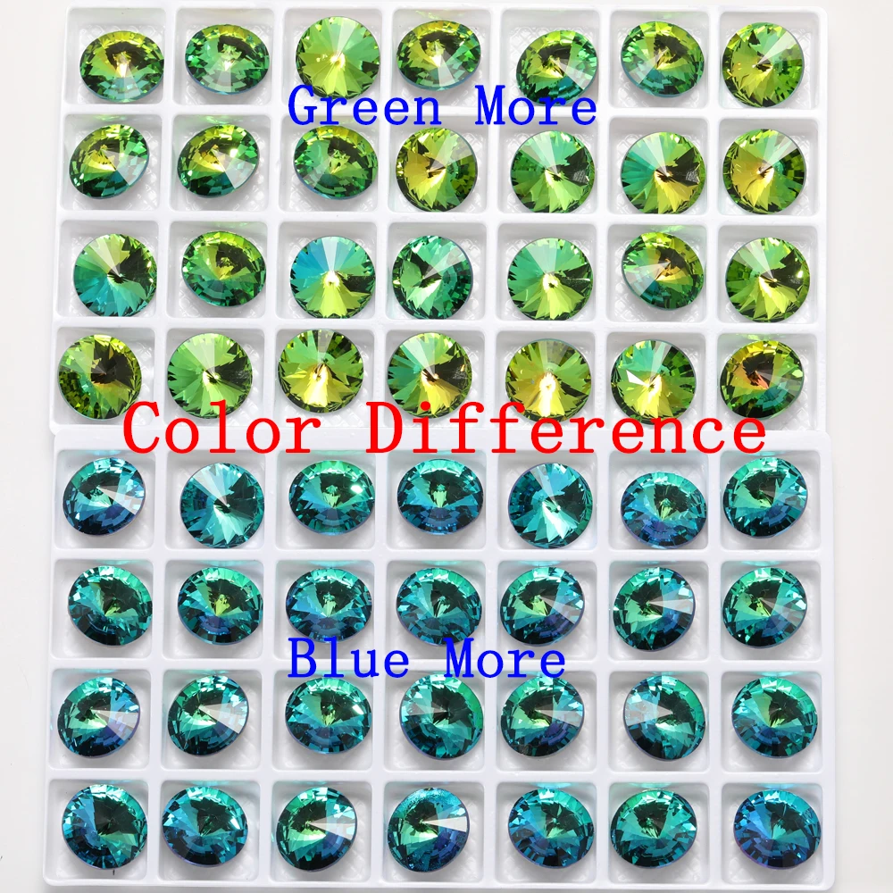 Glitter Sphinx Rhinestones For Art Crafts Supplies Pointback Rivoli Drop Triangle Glass Strass Jewelry Making Accessories