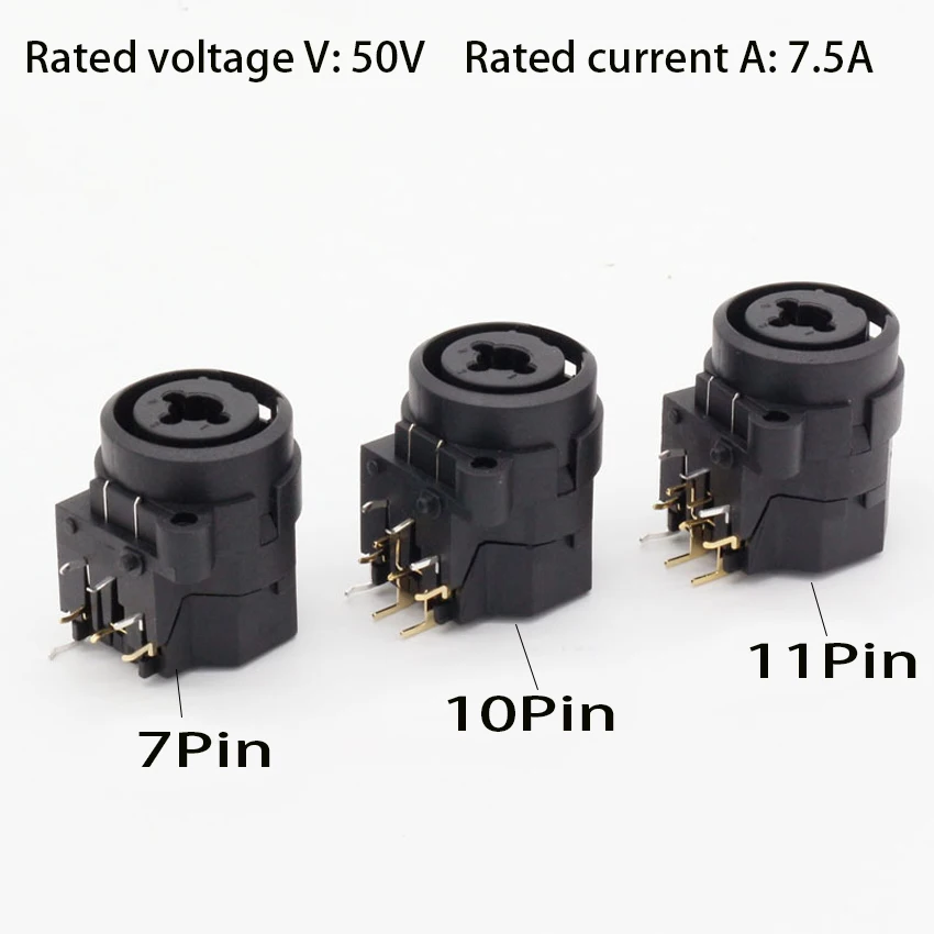 

2Pcs/lot 6.35Mm XLR Female Jack Connector Straight Female Socket Adapter Dual Purpose Audio Jack Speaker Plug Panel Mount Type