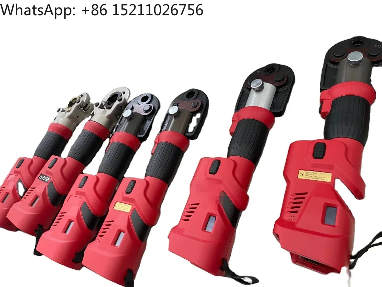 Plumbing Electric hydraulic clamp battery crimping tool for pex-al-pex multilayer pressing fittings installation