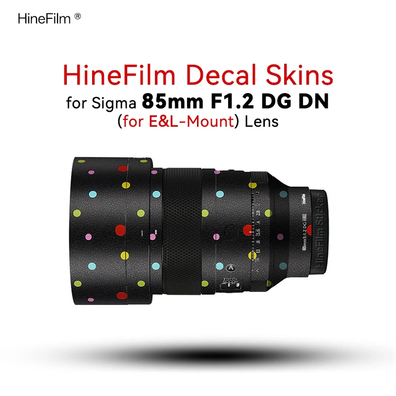 Customized Skin for Sigma 85 F1.2 DG FE / L Mount Lens Wrap Cover 85mm F1.2 DG Art Lens Decal Skin 85F1.2 Sticker 85 1.2 Skins
