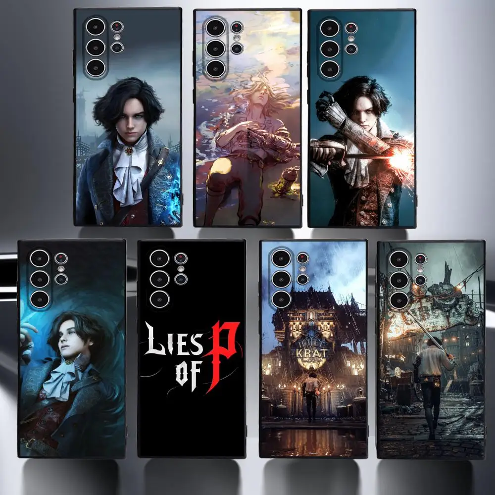 Game L-Lies Of P Phone Case for Samsung S series s20 s21 s22 s23 s24 FE Plus Ultra TPU Soft to Skin-friendly case
