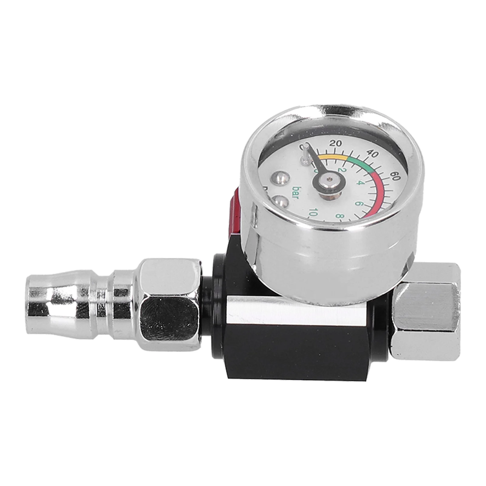 G1/4in Gewinde Spray Farbe Pistole Luftdruck Regler Druck Regulierung Einstellventil Gauge Farbe Sprayer Luft Regler Gauge – Detail 8