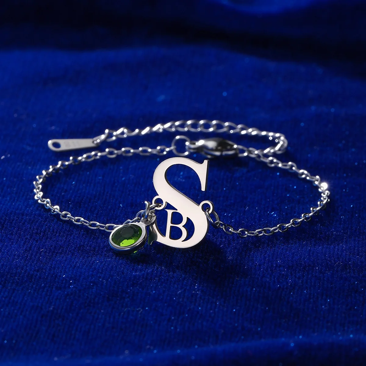 

Cxwind Custom Name Bracelet Personalized Silver Chain Stainless Steel Bracelet For Women Man Customized Jewelry Weddings Gifts