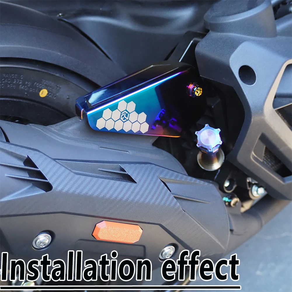 غطاء حماية من حرارة العادم/الديكور/مقاس الزيت/لـ SYM HUSKY ADV150 MMBCU NAGA155 150 DRGBT DRG158 ADXTG125 150 Moto