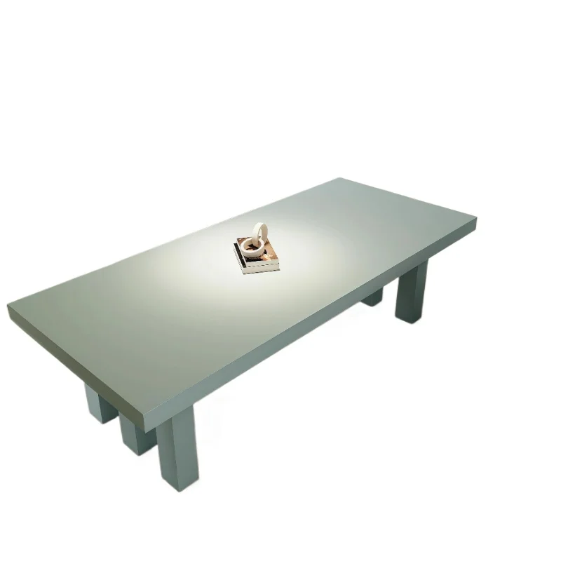 

Dopamine dining table, living room household modern simple small apartment rectangular, solid wood negotiation table