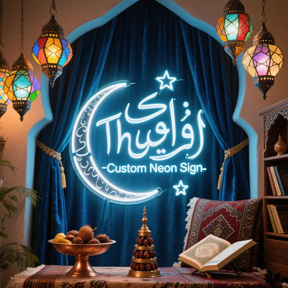 

Custom Neon Signs - Personalize Name/Logo/Quote. Dimmable, Safe, Fast Shipping. Unique Decor for Home/Party/Business!