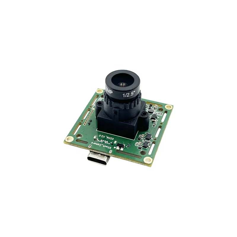 5MP Color USB3.0 Global Shutter Camera Module 2592x1944 30Fps Gesture Recognition for Autonomous Guide Vehicles Used USB