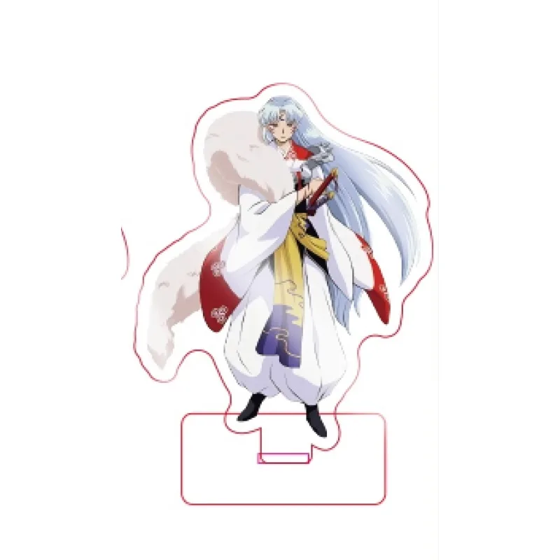 Inuyasha Alec Tachi Fan Peripheral Higurashi KagomeKikyōSesshoumaru Keychain Animation Derivatives