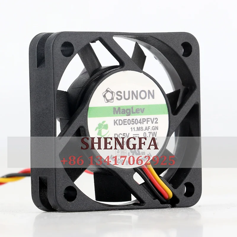 SUNON KDE0504PFV2 4010 5V 0.7W 4CM 40*40*10mm  magnetic suspension silent chassis cooling fan