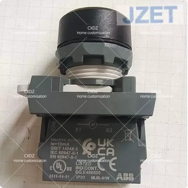 Power On Button 3HAC052144-001 MCB-10 MLBL-01W with 24V LED Light