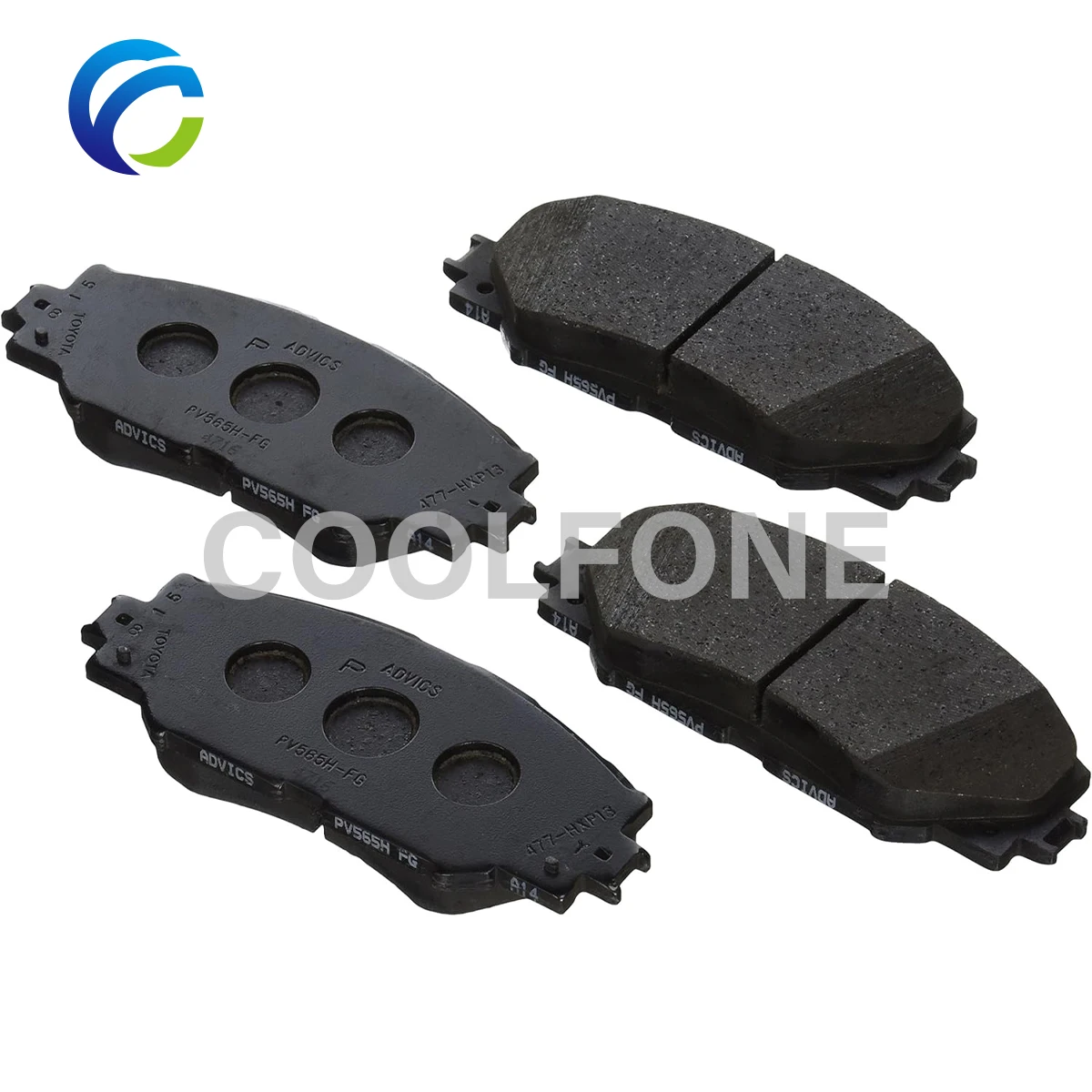 

Front Brake Pad For TOYOTA LEXUS SUBARU 04465-12610 0446542160 04465YZZDR 0446512610 0446502400 044650R010 0446502220 446502240