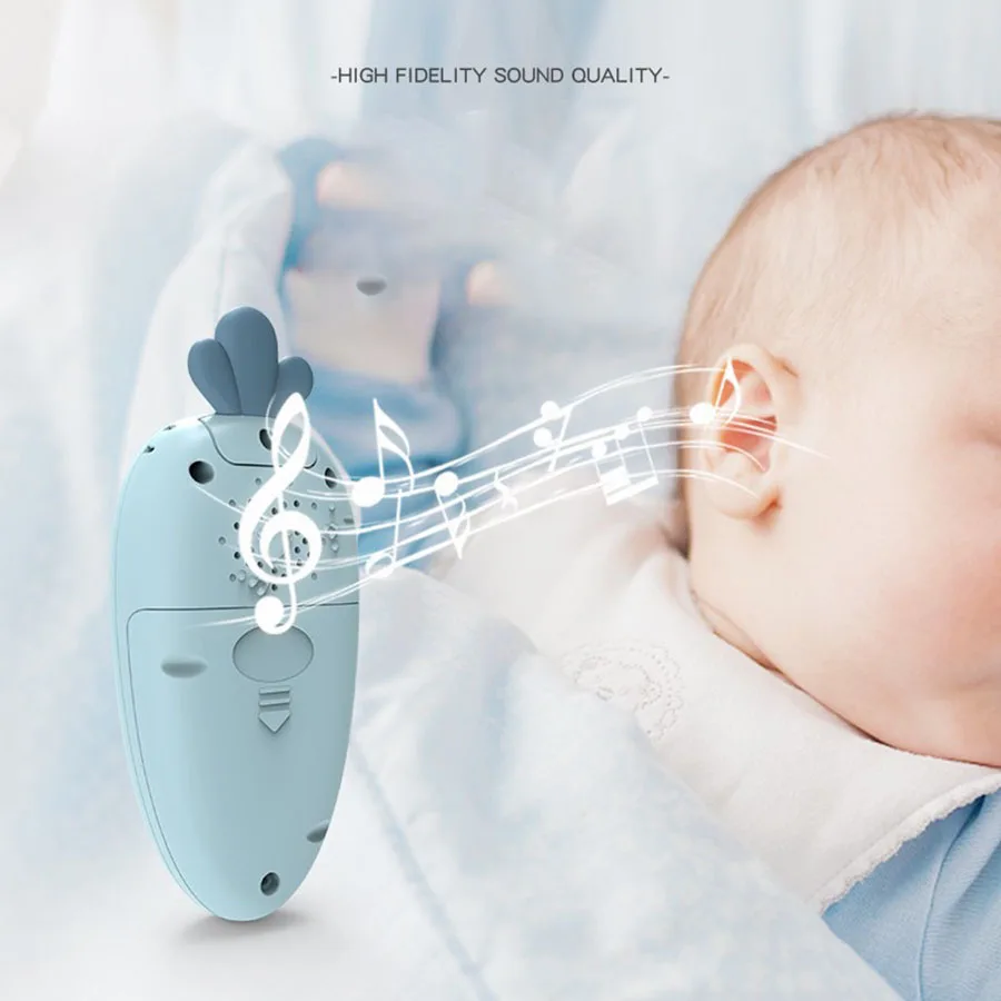 赤ちゃん電話のおもちゃ音楽サウンド電話睡眠おもちゃおしゃぶりシミュレーション電話子供幼児早期教育玩具キッズギフト