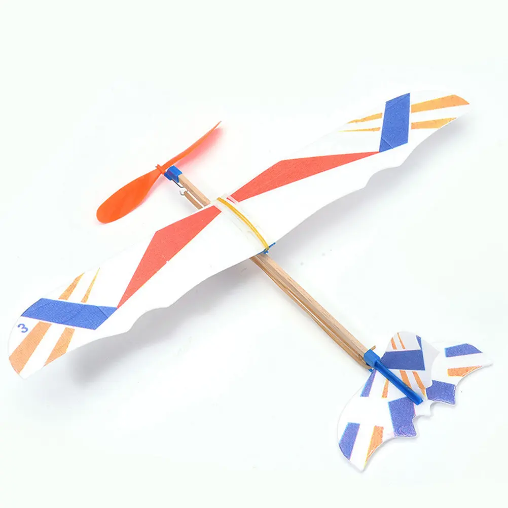 

10Pcs Hand-Thrown Airplane DIY Assembly Educational Fun Outdoor Throwing Plaything Kids Birthday Gift Airplane Plaything