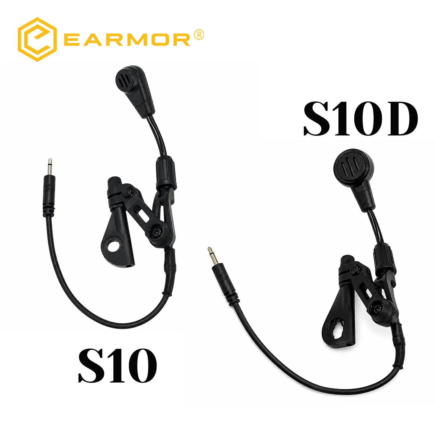 EARMOR M32 M32H Headset Replacement Boom Mic S10 S10D Detachable Communication Microphone Accessory for Shooting Hunting