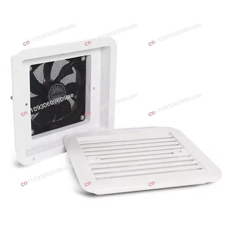 RV side exhaust fan 12v side heat dissipation port 24v side vent 48V ventilation 220V louver trend
