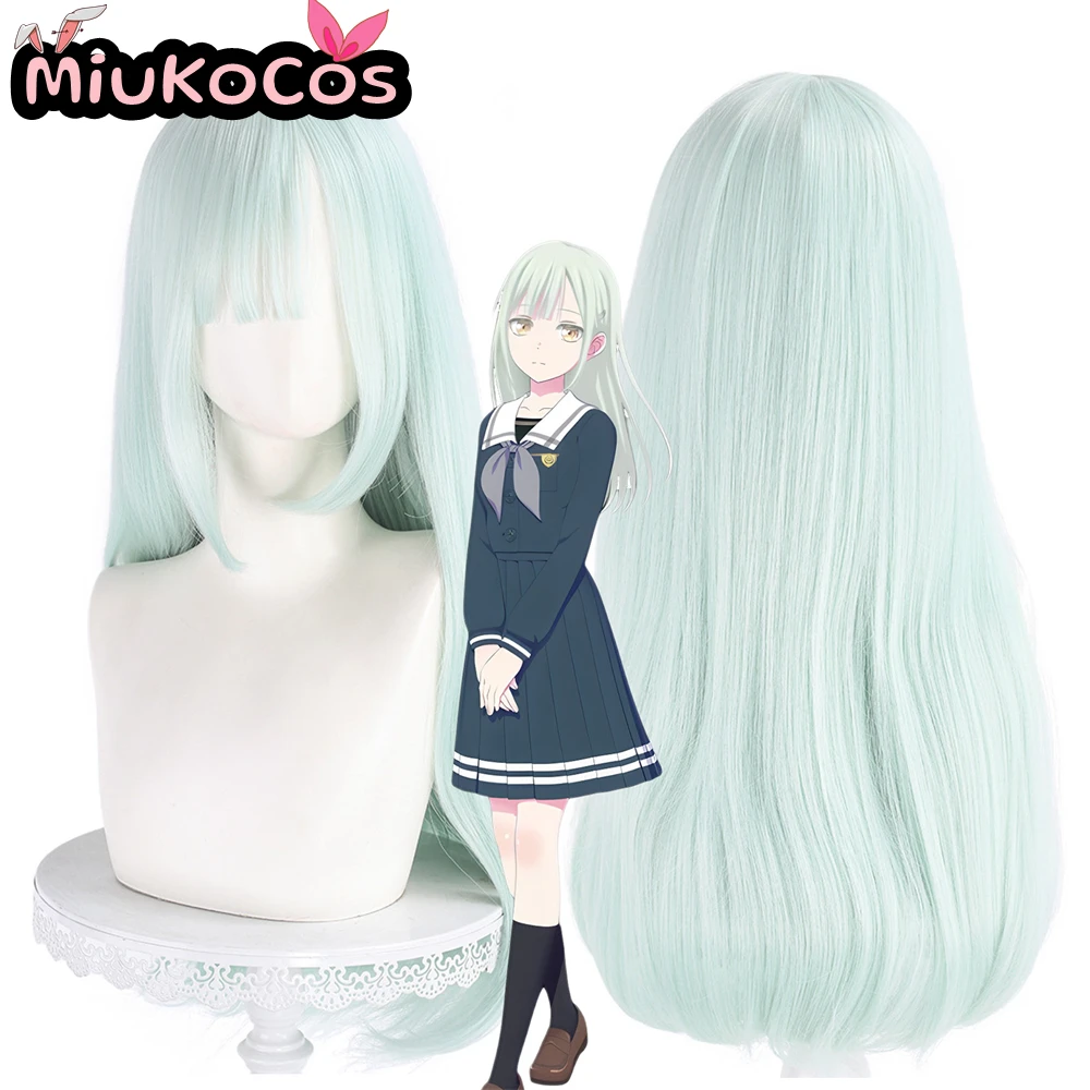 

IN STOCK Mortis Mutsumi Wakaba Cosplay Wig MiukoCosplay Anime BanG Dream! Ave Mujica Cosplay