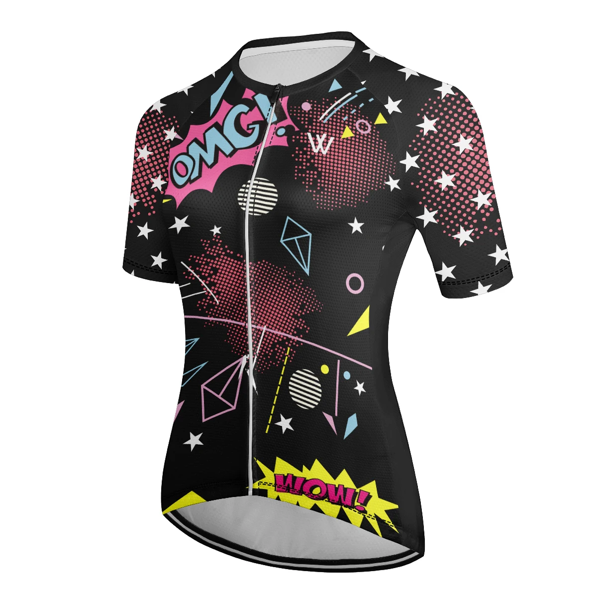 

Fun patterned Cycling clothing Women's 2024 Summer mountain bike shirts bicycle