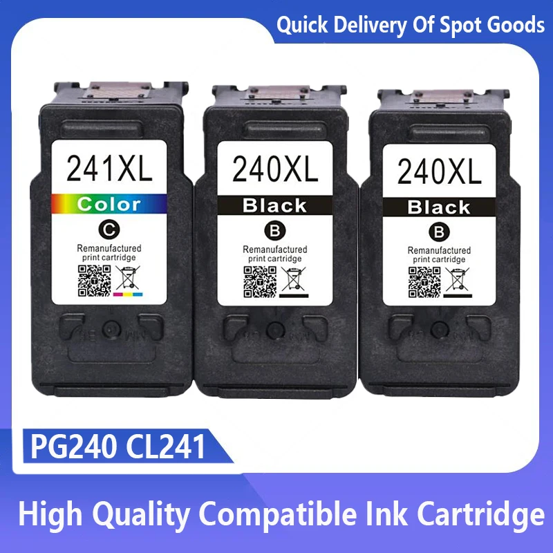 Pg 240 Cl 241 Inktcartridge Voor Canon PG-240 CL-241 Pg240 Cl241 Voor Pixma Mx452 Mx472 Mx512 Mx522 Mg4220 Mg4120 Mg2220 Printer